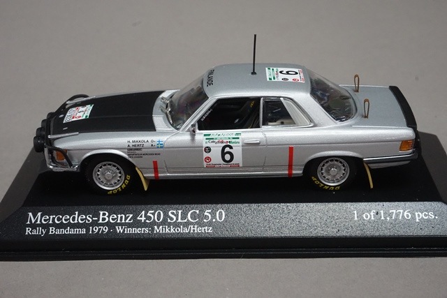 1/43 ミニチャンプス 430793996 メルセデスベンツ 450 SLC 5.0