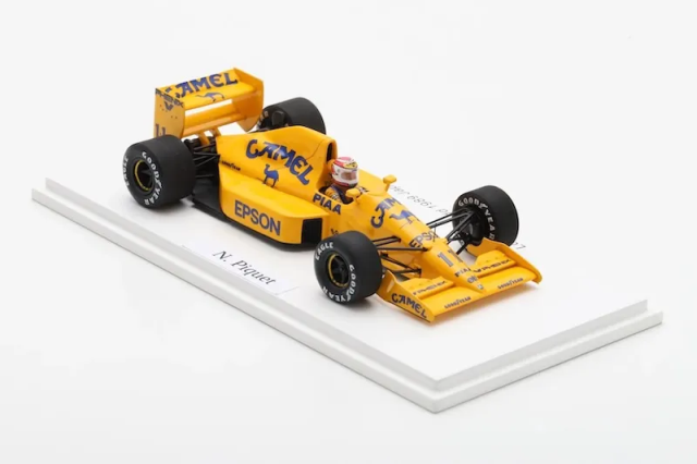 スパーク製　ロータス・ジャッド１０１　1／１８　１９８９イギリスGP　Ｎピケ仕様 スパーク製 ロータス・ジャッド101 1／18 1989イギリス