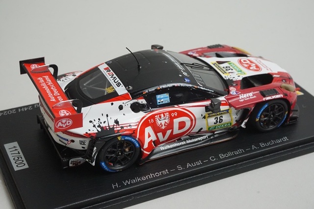 1/43 ���ѡ��� SG963 �����ȥ�ޡ��ƥ��� ������ơ��� AMR GT3 Evo �˥��֥륯��� 24H 2024 #36