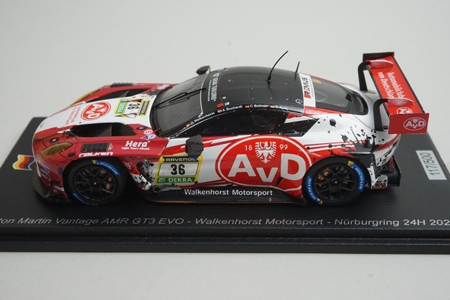 1/43 ���ѡ��� SG963 �����ȥ�ޡ��ƥ��� ������ơ��� AMR GT3 Evo �˥��֥륯��� 24H 2024 #36