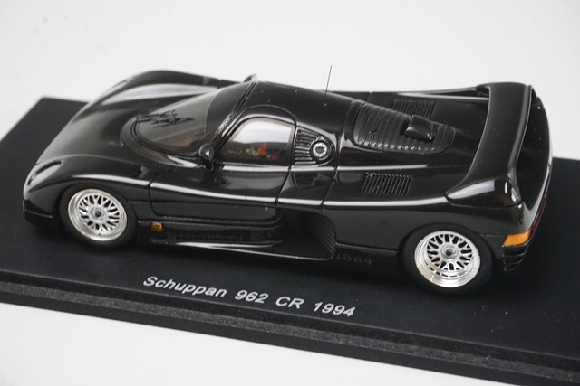 1/43 スパーク S0898 ポルシェ シュパン 962 CR 1994 ブラック, Boost