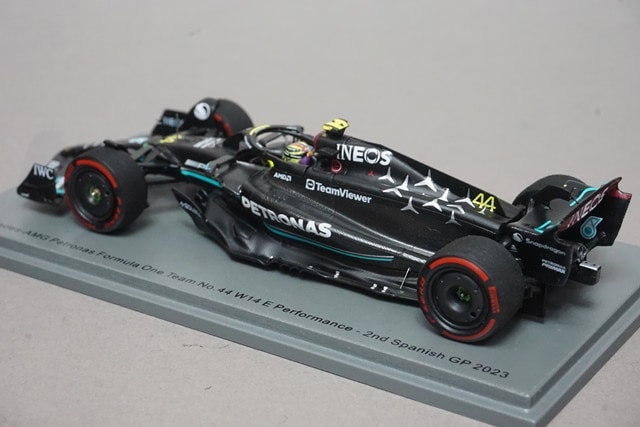 1/43 ���ѡ��� S8911 ��륻�ǥ�AMG �ڥȥ��ʥ� F1������ W14 E�ѥե����ޥ� ���ڥ���GP 2nd 2023 #44 L.�ϥߥ�ȥ�