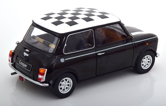 KK-Scale 1/12 ミニクーパー ダイキャスト フィギュア 新品 KKDC120055L KK scale 1/12 ミニ クーパー チェッカーフラッグ