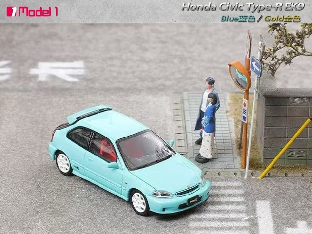 新品 Model One 1/64 ホンダ シビック Honda Civic Type-R EK9