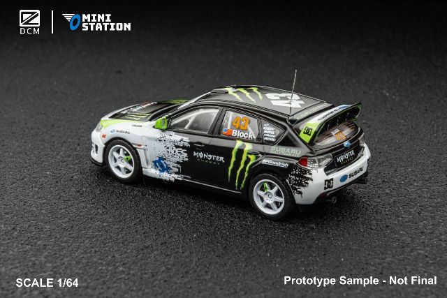 予約 DCM & Mini Station 1/64 スバル インプレッサ 2008 Subaru