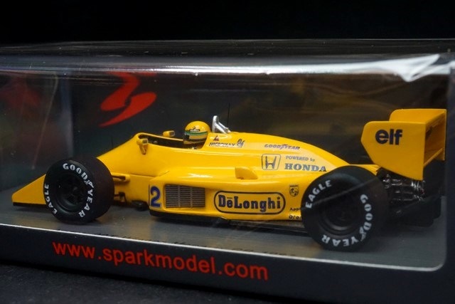 ケース未 1/43 スパーク ロータス E20 2012 モナコGP ロマン