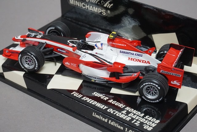 1/43 ミニチャンプス 403080019 スーパーアグリ ホンダ SA08 2008 A