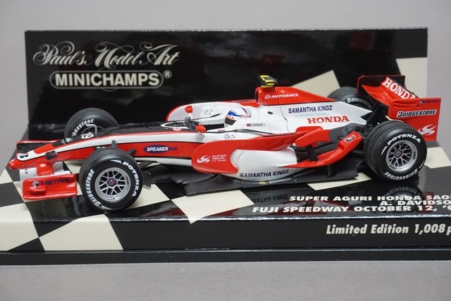 1/43 ミニチャンプス 403080019 スーパーアグリ ホンダ SA08 2008 A