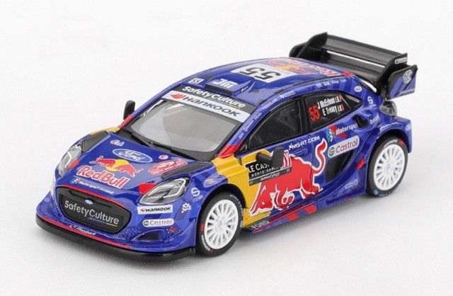 予約 MGT01176-L TSM MINI-GT 1/64 フォード Puma Rally1 モンテカルロ