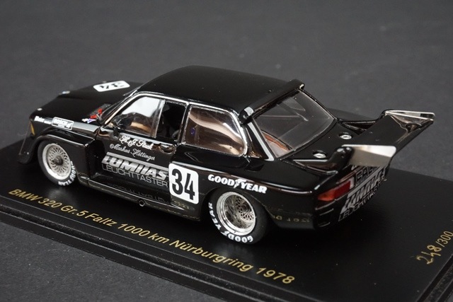 1/43 スパーク レースランド RS1734 BMW 320 Gr.5 Faltz 1000km