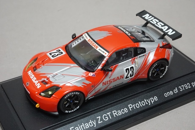 エブロ 1/43 GT300 フェアレディZ 04～08 Z33 12台セット 1/43 エブロ 日産 Fairlady Z GT Race Prototype #23, Boost Gear