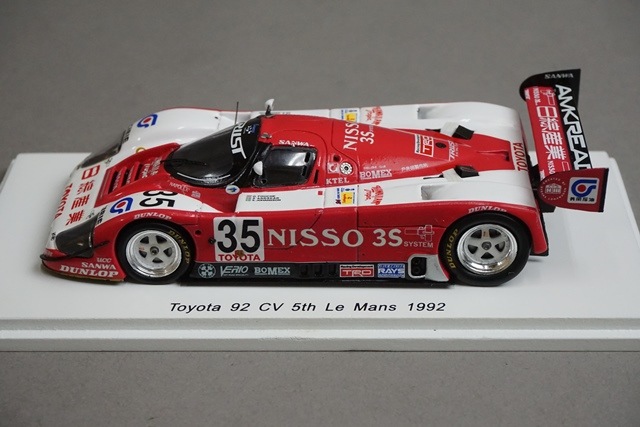 1/43 スパーク S2368 トヨタ 92C-V ルマン 5th 1992 #35, Boost Gear
