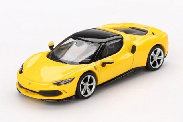 予約 BBRFER64005 BBR 1/64 フェラーリ 296 GTB Giallo Modena