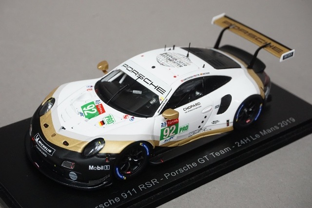 1⁄43 スパーク ポルシェ 911 RSR ポルシェGTチーム #93 2018 LM ル