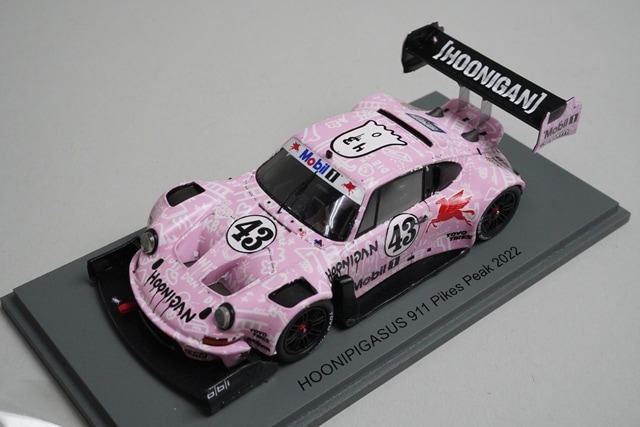 1/43 スパーク S7789 HOONIPIGASUS 911 Pikes Peak 2022 #43, Boost