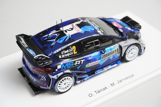1/43 スパーク S5161 フォード フィエスタ WRC モンテカルロラリー 3rd