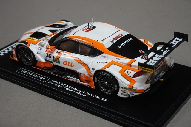1/43 スパーク 00G23-00012 トムス特注 トヨタ au TOM'S GR