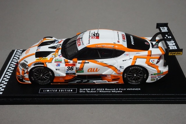 1/43 スパーク 00G23-00012 トムス特注 トヨタ au TOM'S GR