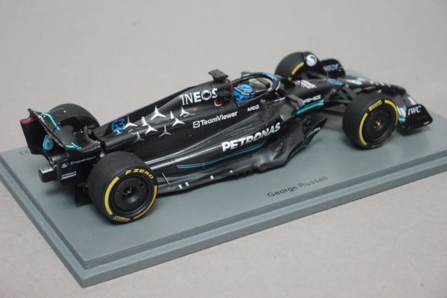 1/43 ���ѡ��� S8591 ��륻�ǥ�AMG �ڥȥ��ʥ� F1������ W14 E�ѥե����ޥ� �����ꥹGP 5th 2023 #63 G.��å���