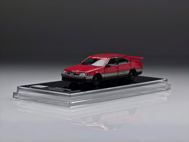 予約 Carport Mode 1/64 アルファ ロメオ Alfa Romeo 164 Red (No pad