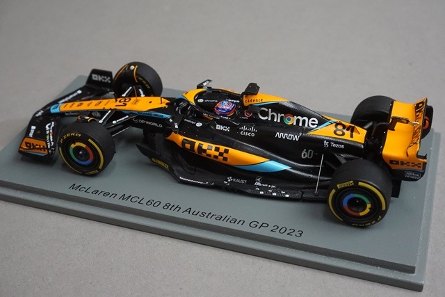 1/43 スパーク S8574 マクラーレン MCL60 オーストラリアGP 8th 2023