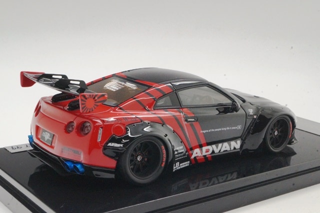 新品17B03-90 onemodel 1/43 LB-WORKS R35 GT Wing ADVAN 新品17B03-90 onemodel 1/43 LB-WORKS R35 GT Wing ADVAN