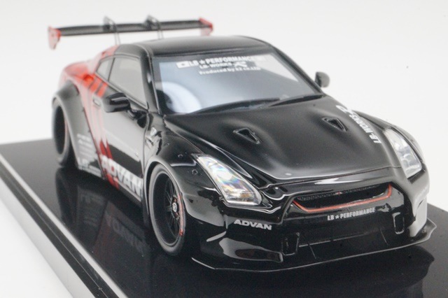 ����17B03-90 onemodel 1/43 LB-WORKS R35  GT Wing ADVAN (Limited 99 pcs)