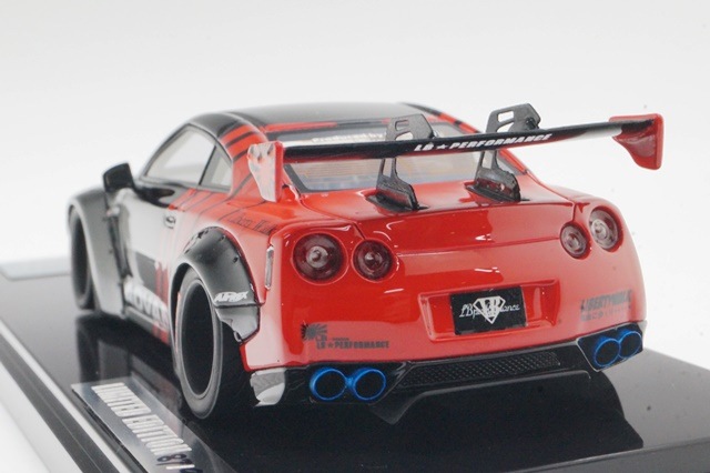 ����17B03-90 onemodel 1/43 LB-WORKS R35  GT Wing ADVAN (Limited 99 pcs)
