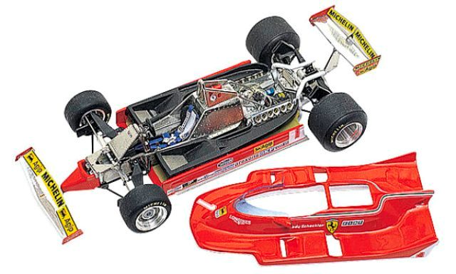 取寄せTMK248 タメオキット 1/43 フェラーリ 312T5 Belgian G.P. 1980