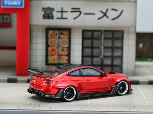 新品 SW Street Weapon 1/64 BMW G82 M4 GTR Wide-body Modified 改造
