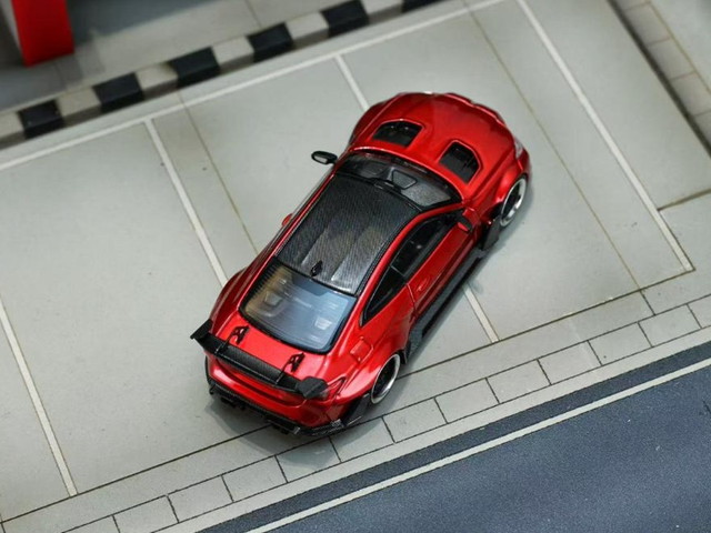 新品 SW Street Weapon 1/64 BMW G82 M4 GTR Wide-body Modified 改造