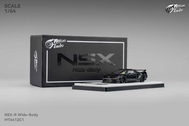 新品 MT6412C1 Micro Turbo 1/64 NSX Wide Body Black Warrior
