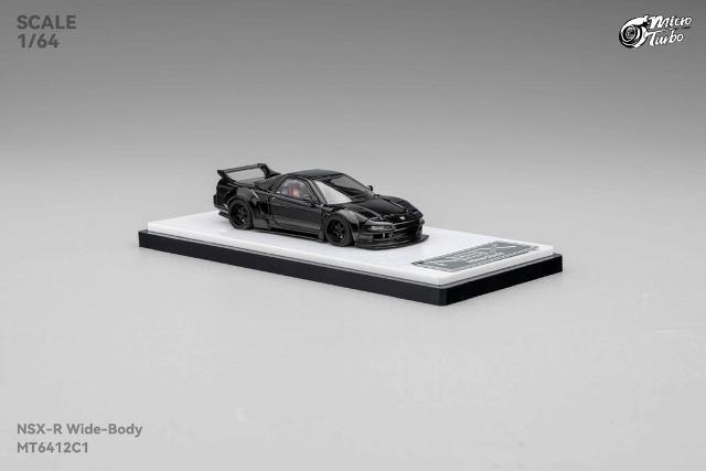 予約 MT6412C1 Micro Turbo 1/64 NSX Wide Body Black Warrior