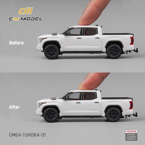 タンドラ 1/64 ミニカー 米国トヨタ Tundra SUPER MODEL Amazon | 1/64 Super Model トヨタ タンドラ TOYOTA tundra 白