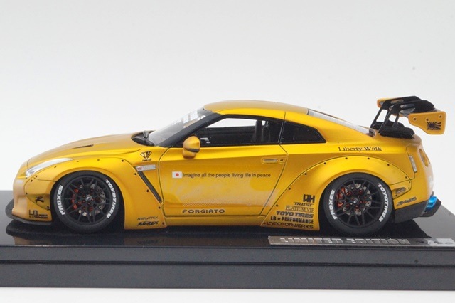 ����17B03-71 onemodel 1/43 ���� LB Work R35 GT Wing  �ޥåȥ������