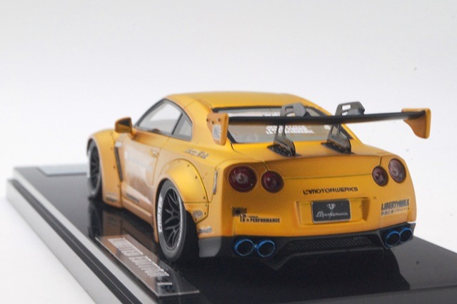 ����17B03-71 onemodel 1/43 ���� LB Work R35 GT Wing  �ޥåȥ������