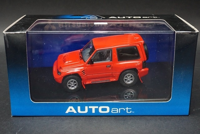 1/43 オートアート 57203 三菱 パジェロ EVO レッド, Boost Gear
