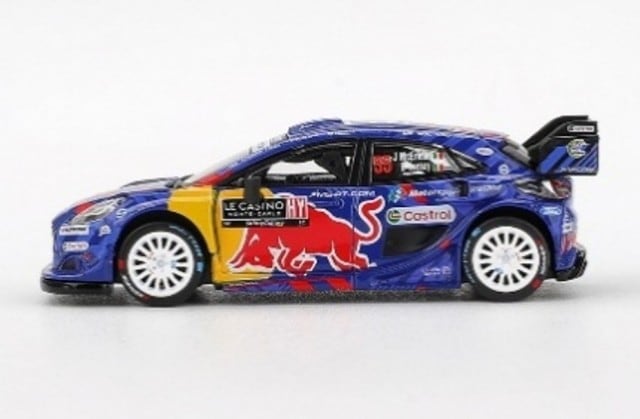 予約 MGT01176-BL TSM MINI-GT 1/64 フォード Puma Rally1