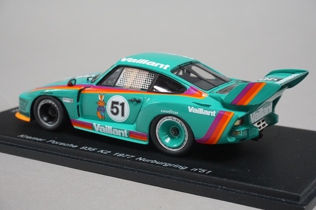 1/43 スパーク KBS051 クレマー ポルシェ 935 K2 1977 ニュルブルク