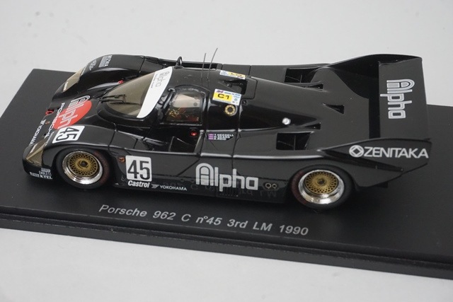 1/43 スパーク S0958 ポルシェ 962C ルマン 3th 1990 #45, Boost Gear