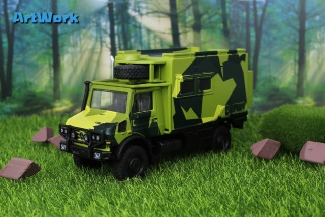予約 Art Work 1/64 メルセデス ベンツ ウニモグ Unimog U4000