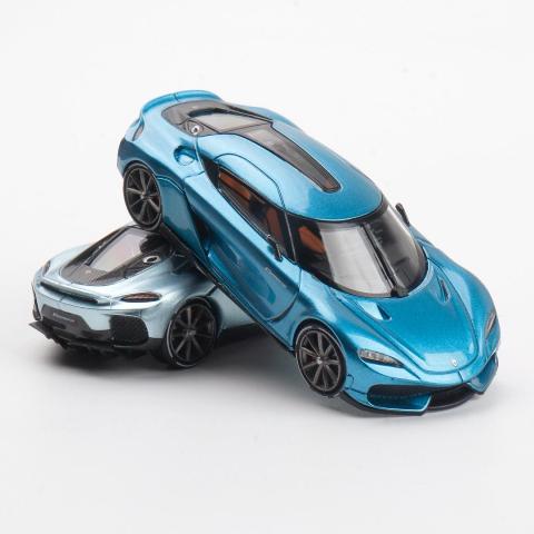 新品 BSC 1/64 ケーニグセグ ジェメラ Koenigsegg gemera Transparent