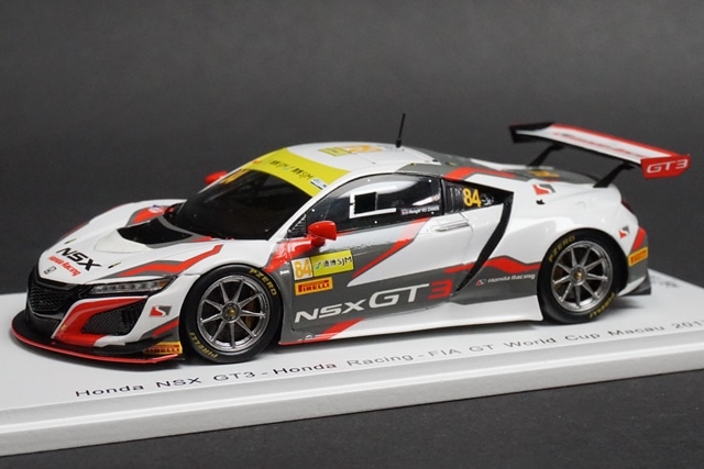 1/43 ѡ SA143 Honda NSX GT3 No.84 Honda Racing FIA GT World Cup Macau 2017 R. van der Zande