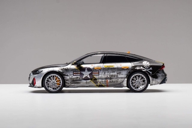 新品特価 KENGFai 1/18 アウディ Audi RS7 C8 Vossen HF2 wheels