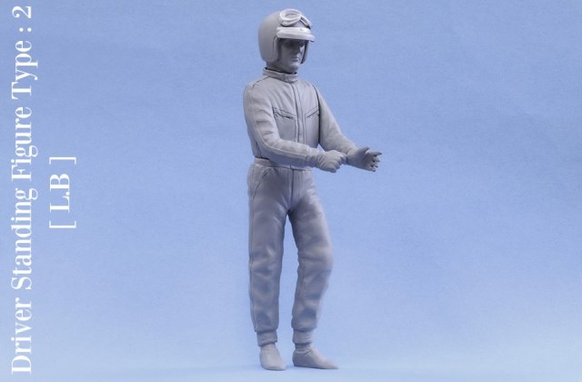 新品 P1079 Model Factory Hiro 1/12 ドライバー フィギュア