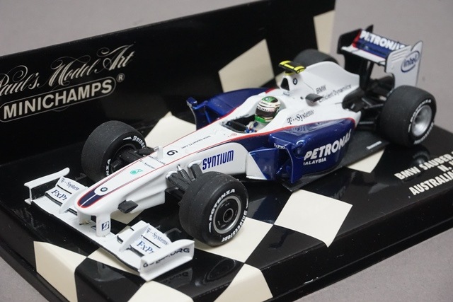 1/43 ミニチャンプス 400090006 BMW ザウバー F1.09 オーストラリアGP
