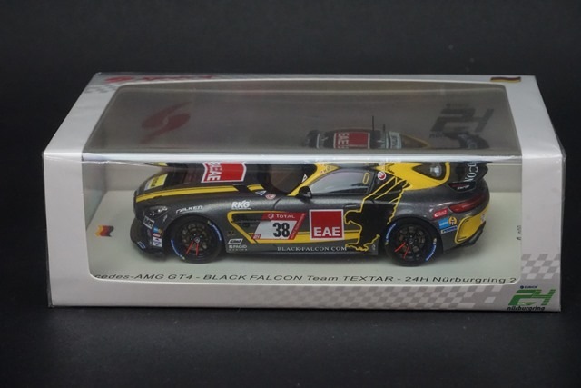 1/43 スパーク SG698 メルセデス AMG GT4 BLACK FALCON Team