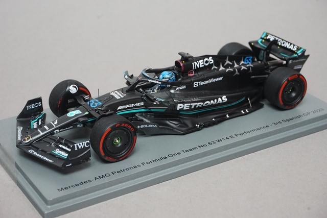 1/43 Spark メルセデスAMG W13 J.ラッセル バーレーンGP