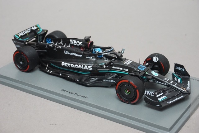 1/43 ���ѡ��� S8912 ��륻�ǥ�AMG �ڥȥ��ʥ� F1������ W14 E�ѥե����ޥ� ���ڥ���GP 3rd 2023 #63 G.��å���