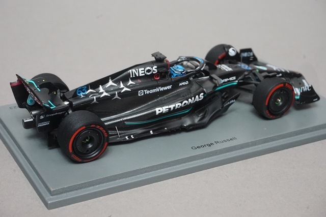 1/43 ���ѡ��� S8912 ��륻�ǥ�AMG �ڥȥ��ʥ� F1������ W14 E�ѥե����ޥ� ���ڥ���GP 3rd 2023 #63 G.��å���